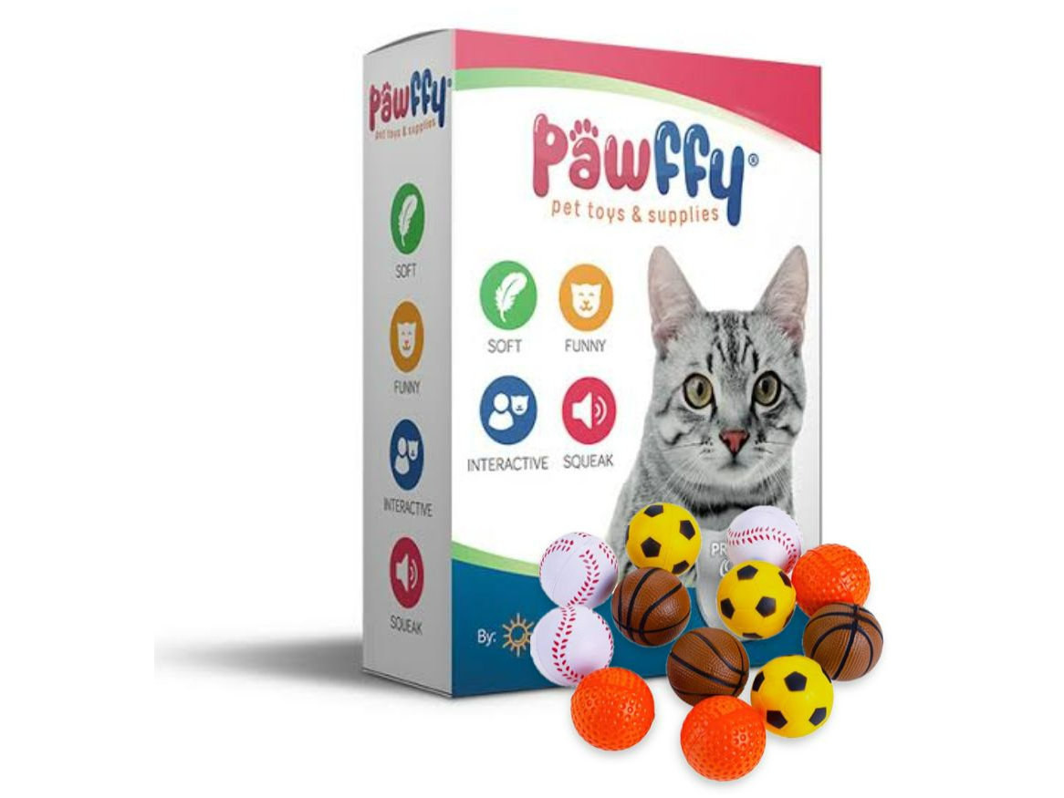 SP-3773 CAJA PAWFFY PELOTA SOFT SPORT