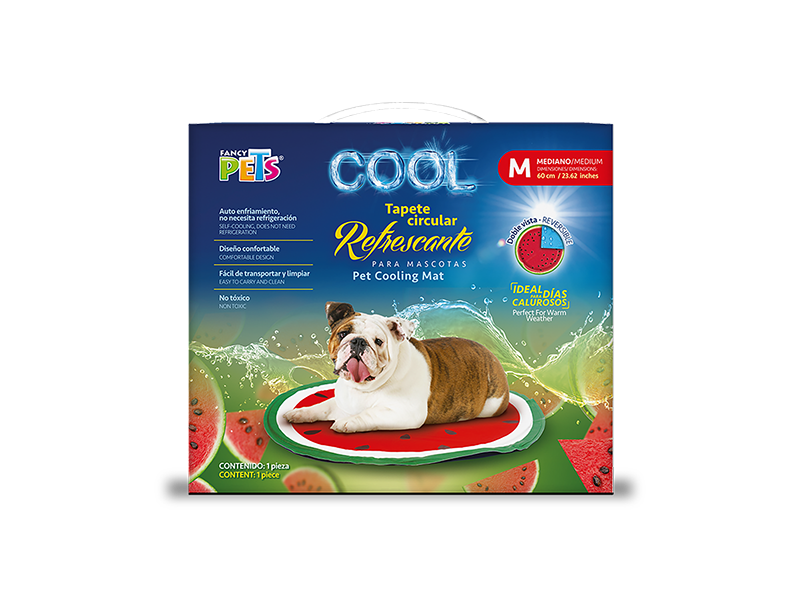 FL9866 TAPETE REFRESCANTE CIRCULAR MED SANDIA COOL