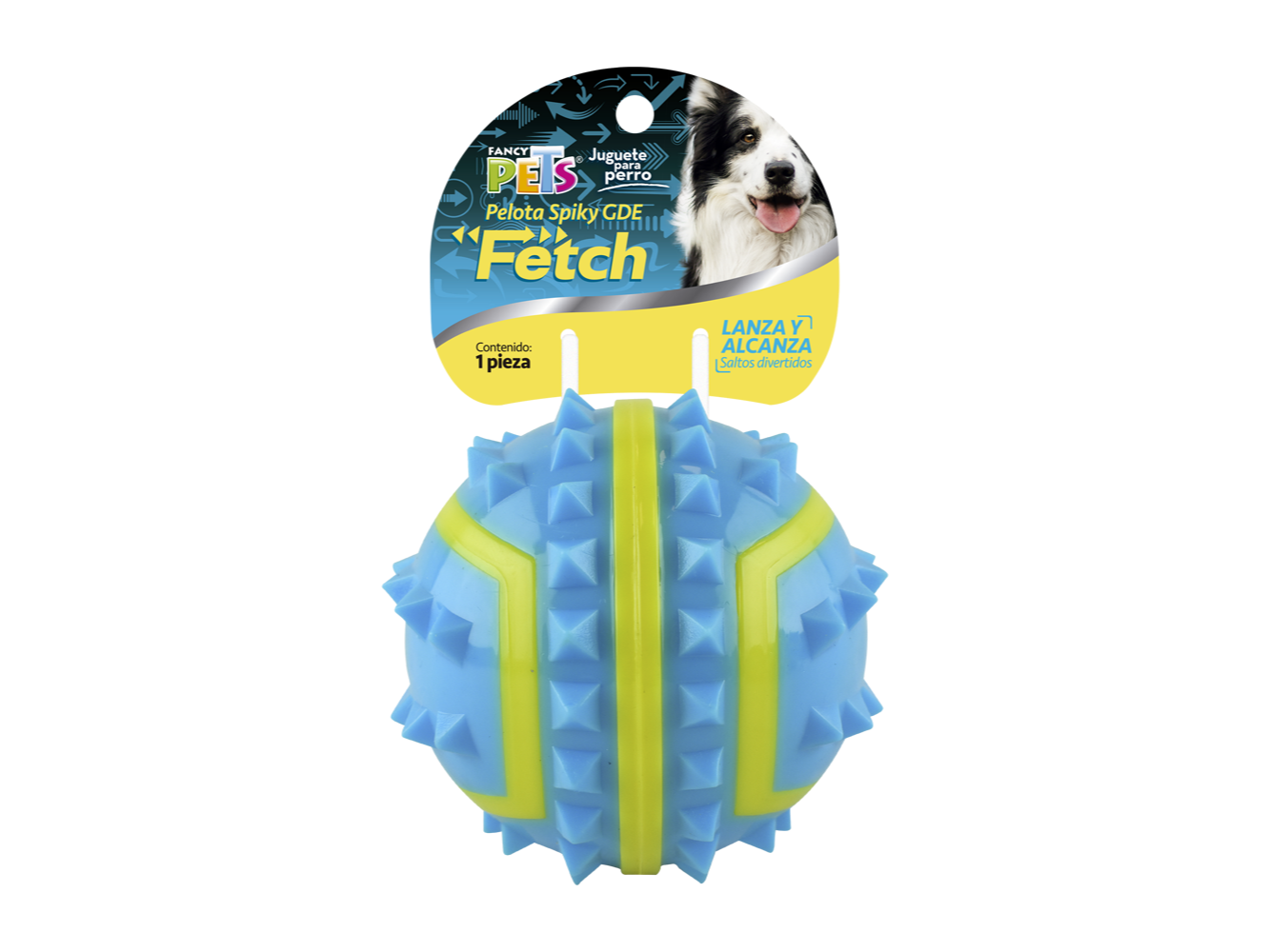 FL 9438 PELOTA SPIKY GDE FETCH