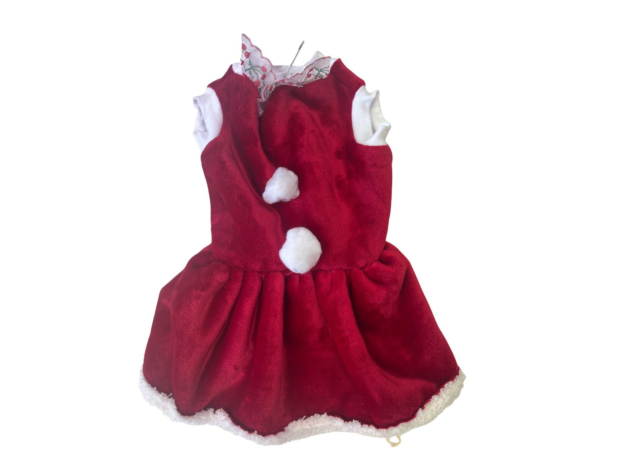 EMA3G-CORRIDA VESTIDO NAVIDEÑO(TALLA 9 a 11)