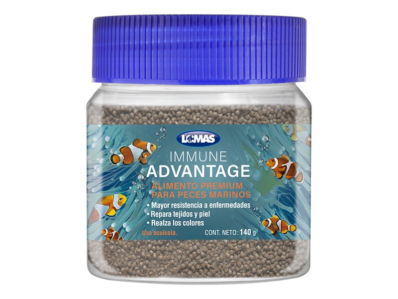 FL2131 ALIMENTO P/PECES MARINOS CON AJO 140 G