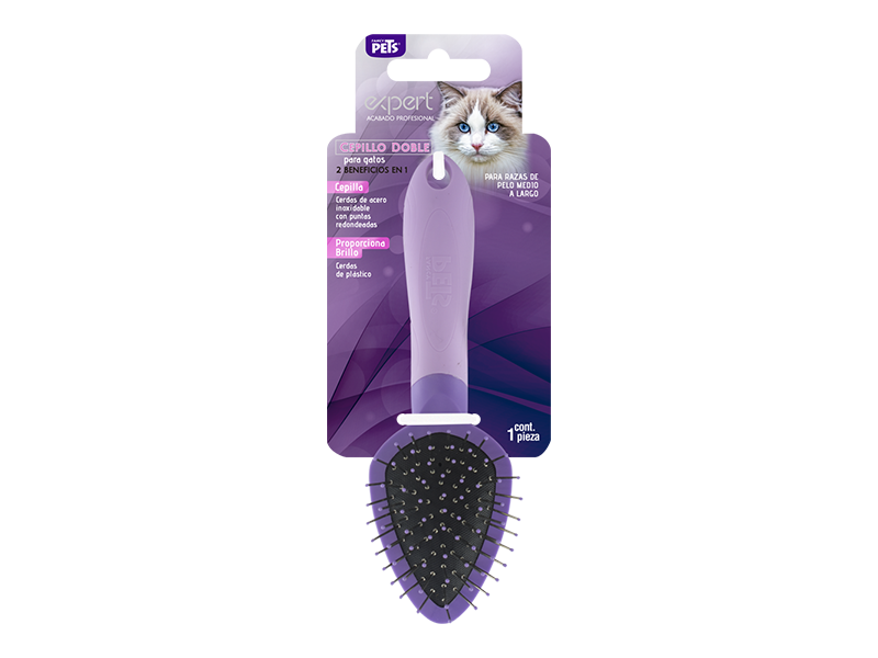 FL8330 CEPILLO DOBLE P/GATO EXPERT