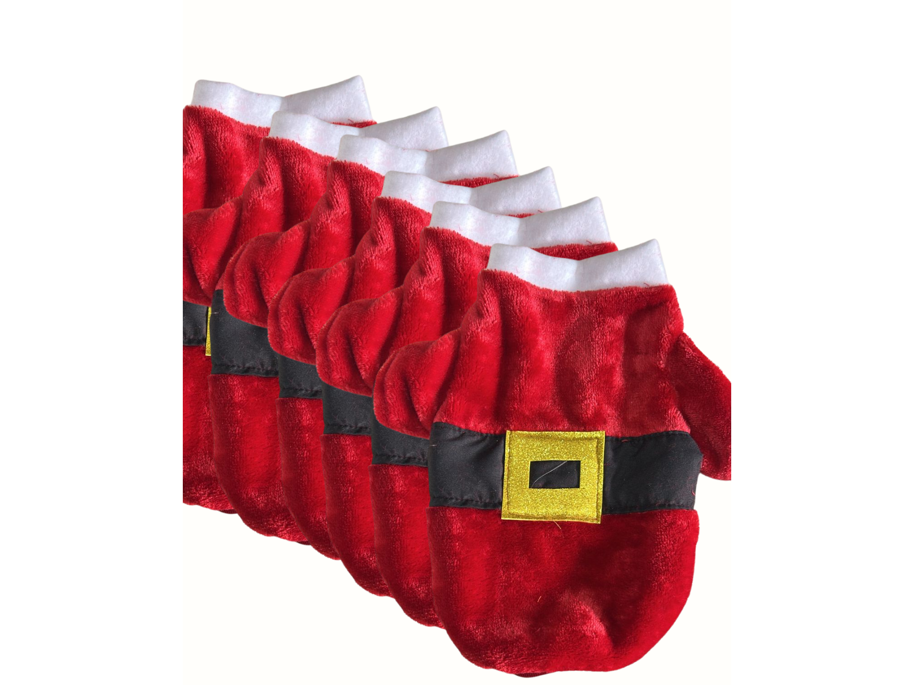 XMAS1 CORRIDA SUETER SANTA 6 PIEZAS