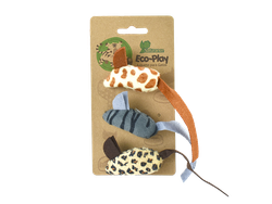 FL8242 JUGUETE RATON ECOPLAY - 3 PZ