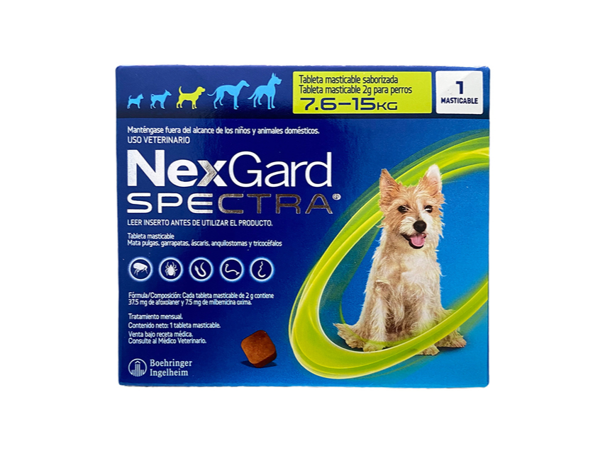 NEXGARD 1 TABLETA 7.6-15 KG