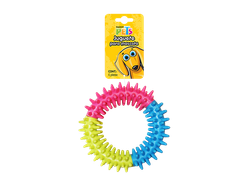 FL8506 ARO DE HULE TRICOLOR 11 CM FANCY PETS