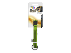 FL8716 COLLAR XCH C/ ULTRA GRIP Y BANDAS REFLEJANTES VERDE