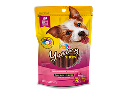FL4510 YUMMY STICKS POLLO/TOCINO 5 PZ - 100G
