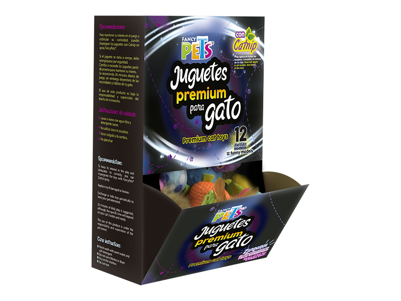 FL8750 CAJA DE JUGUETES PREMIUM P/GATO - 36 PZAS