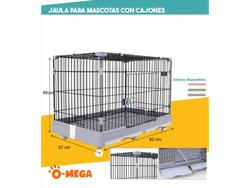 DT-002 JAULA PARA MASCOTAS