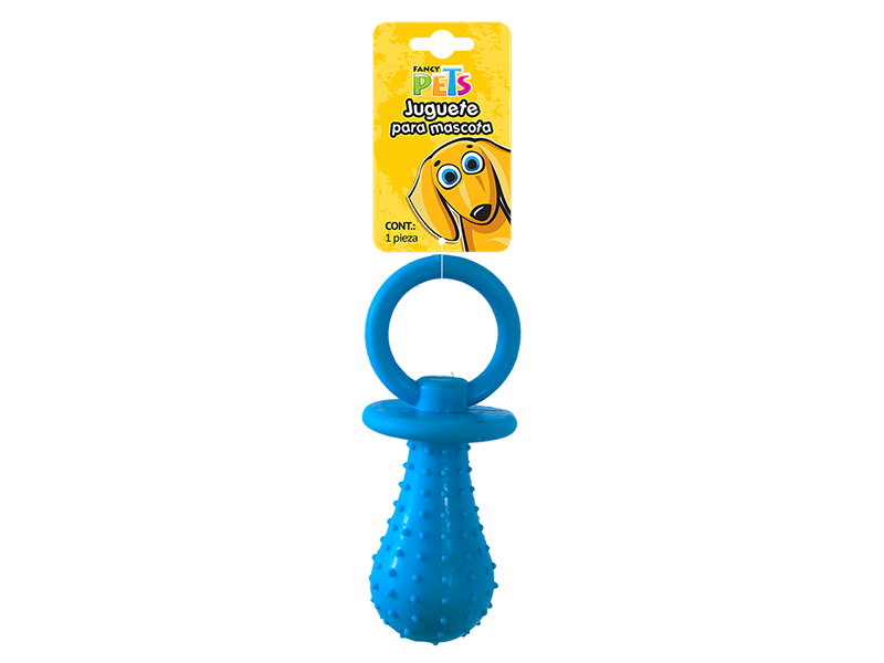 FL8507 JUGUETE DE HULE CHUPON 9.5 CMS FANCY PETS