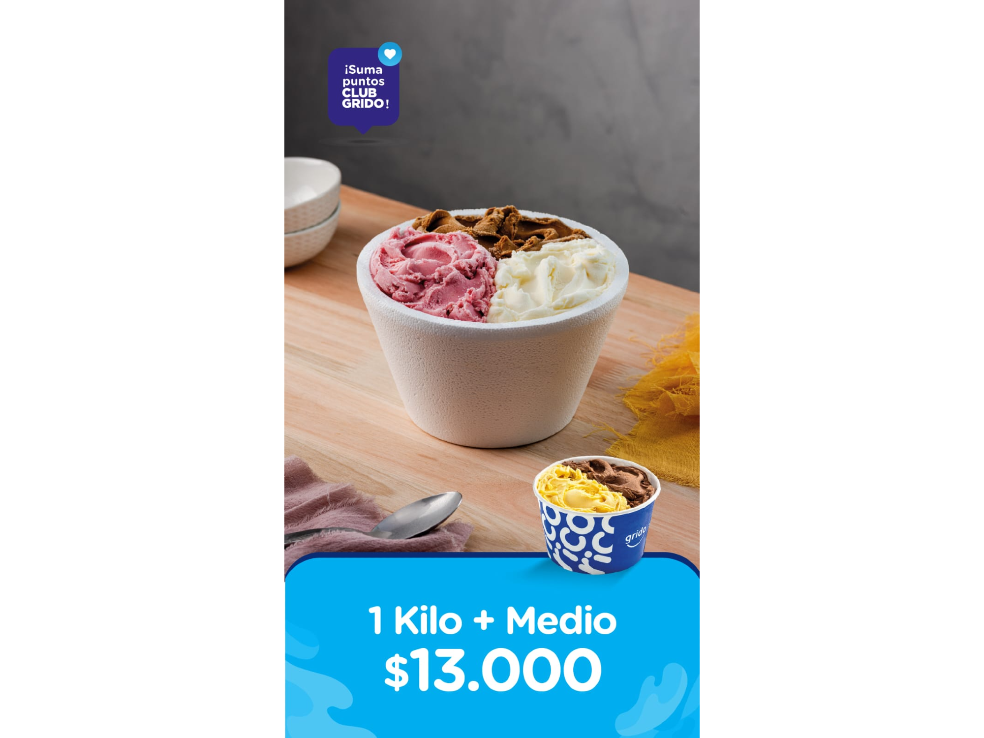 1 KILO + MEDIO