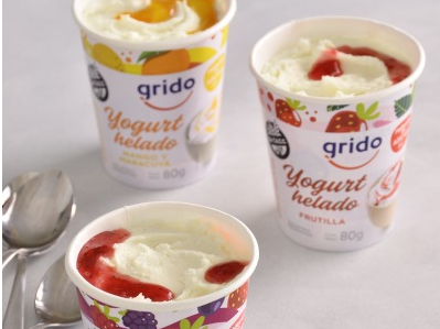 Yogurt Helado Sin Tacc de Grido Los Granaderos