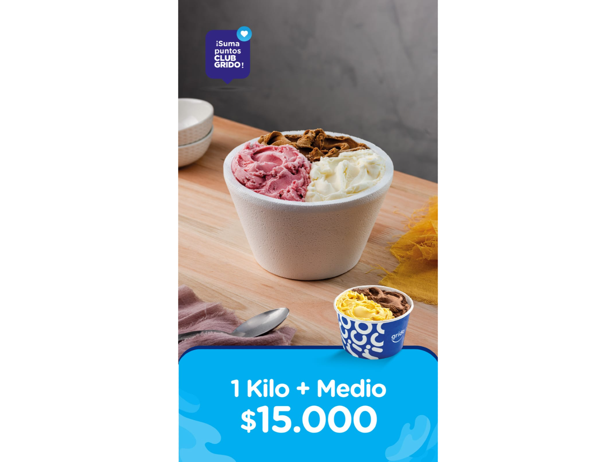 1 KILO + MEDIO