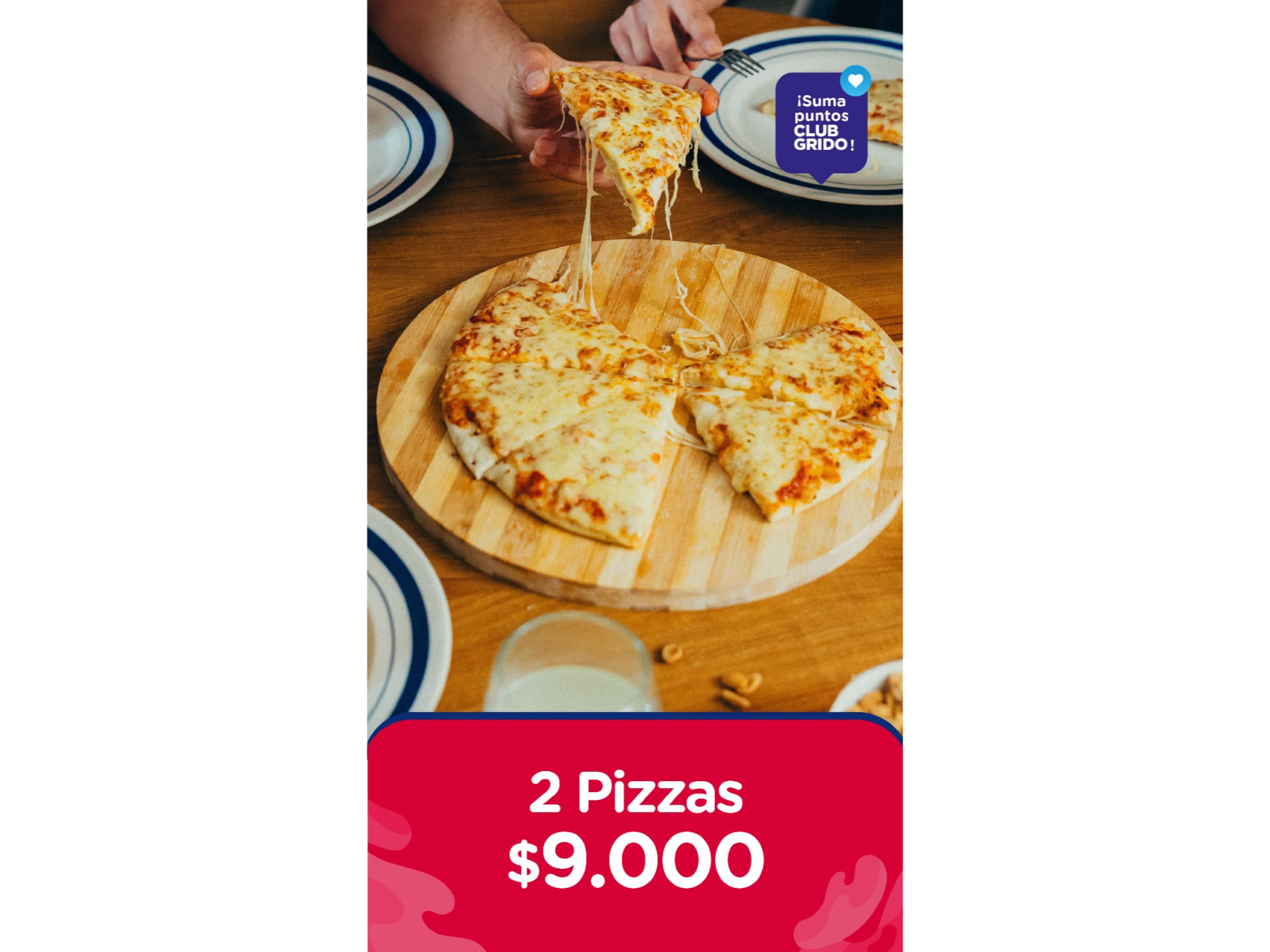 2 PIZZAS