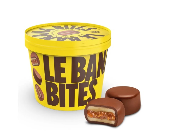 Bombones de banana rellenos con dulce de leche