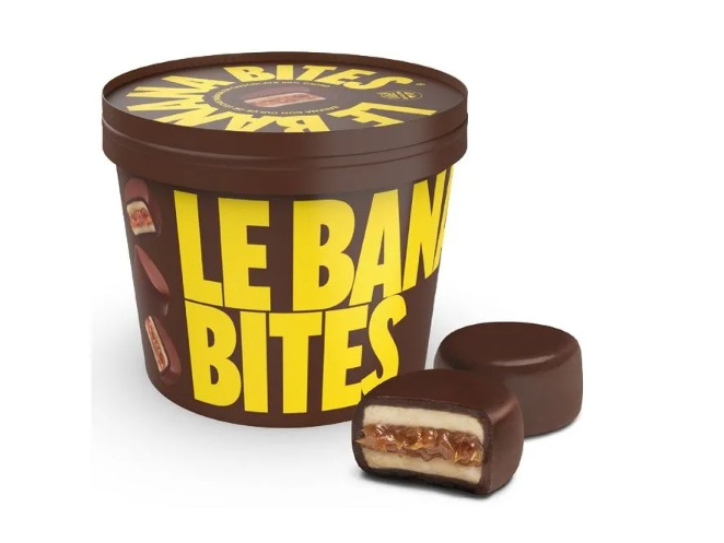 Bombones de banana chocolate semiamargo y DDL