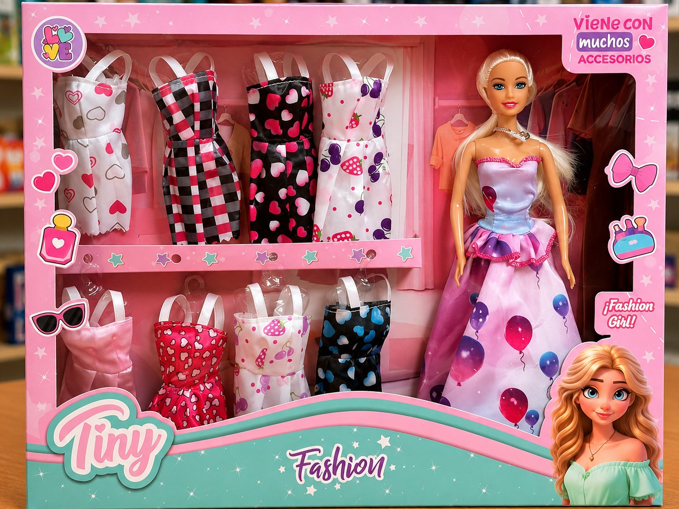 MUÑECA "TINY" FASHION - 53401 - COD.:84
