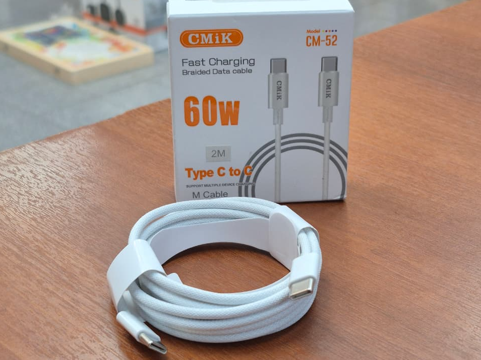 CABLE "CMiK" 60W TIPO C A C - CM-52 - COD.: 78