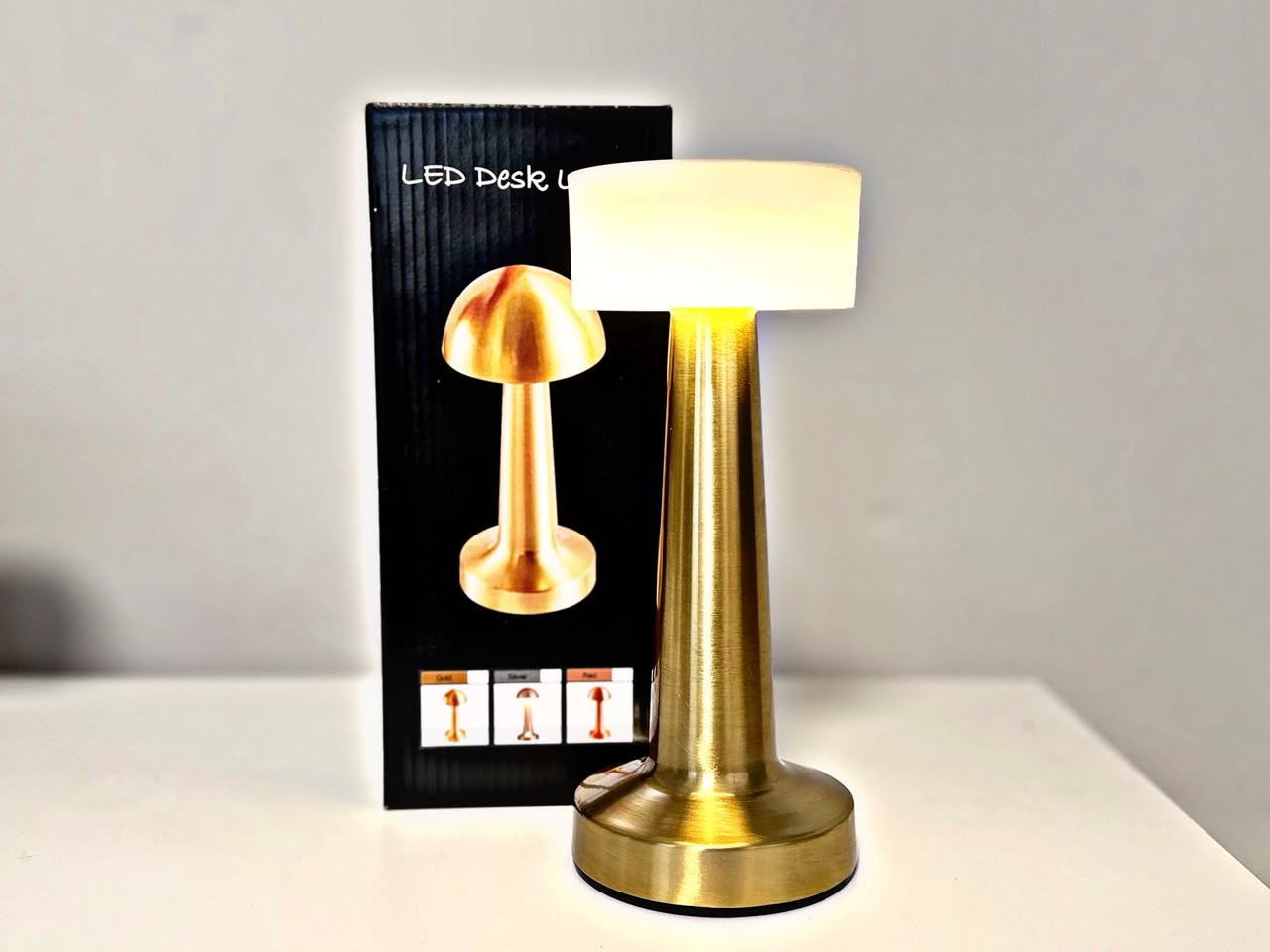 LAMPARA VELADOR TOUCH 3 COLORES TL02 - COD.: 108