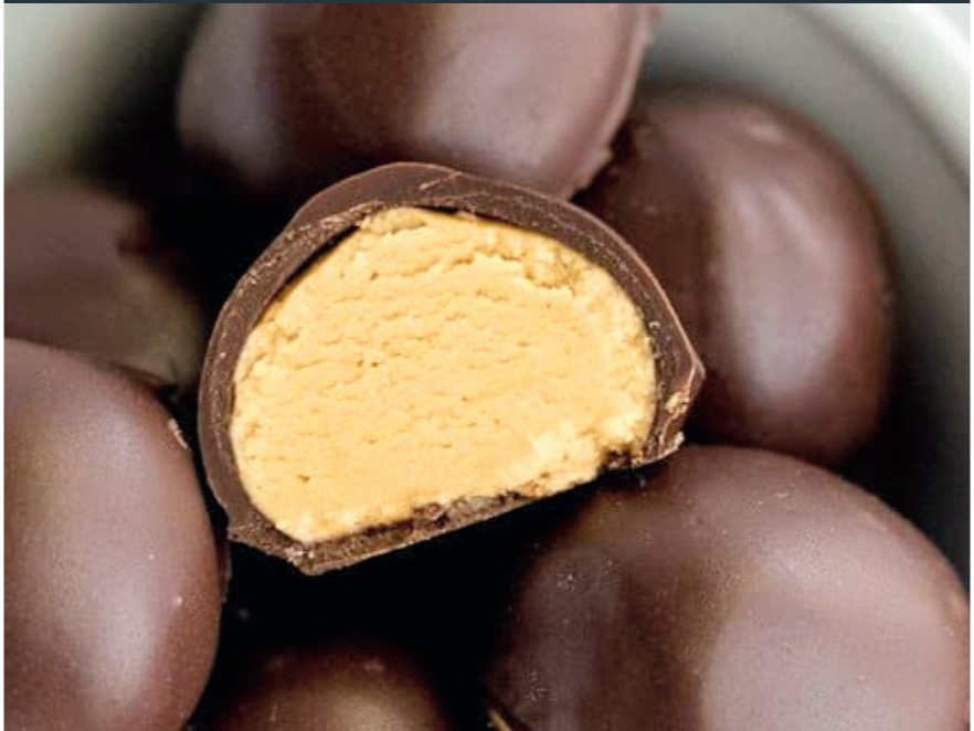 Bombon trufado de maní (paçoca)