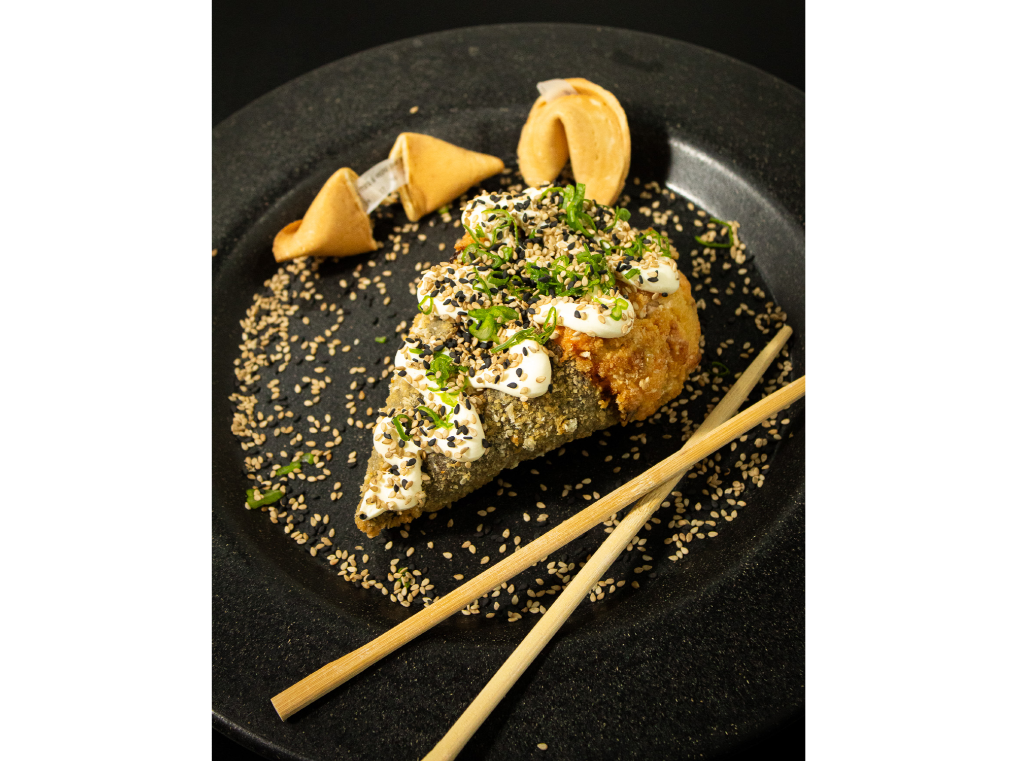 Temaki Partido a la Mitad con Queso