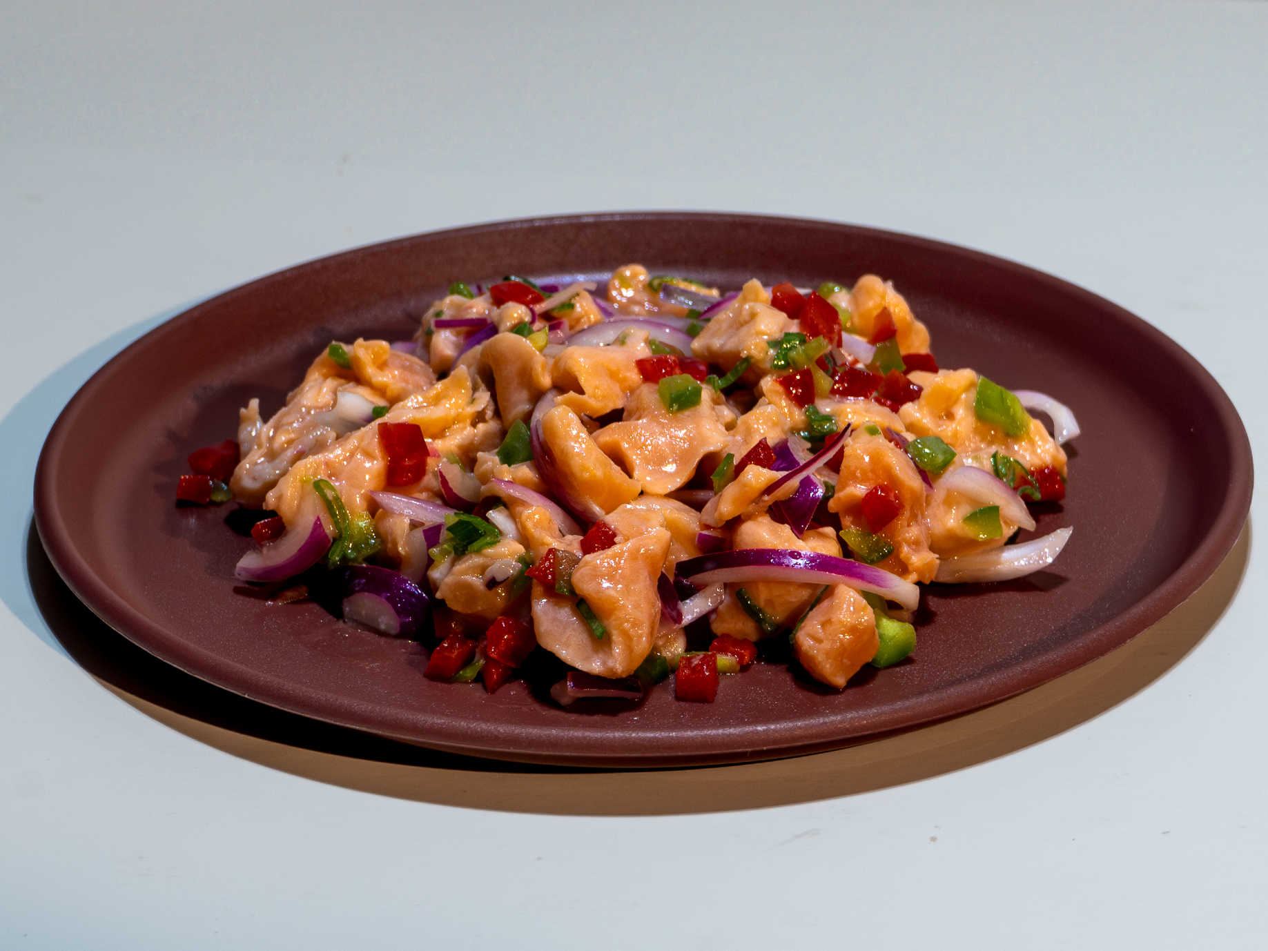 Ceviche de Salmón y Langostino