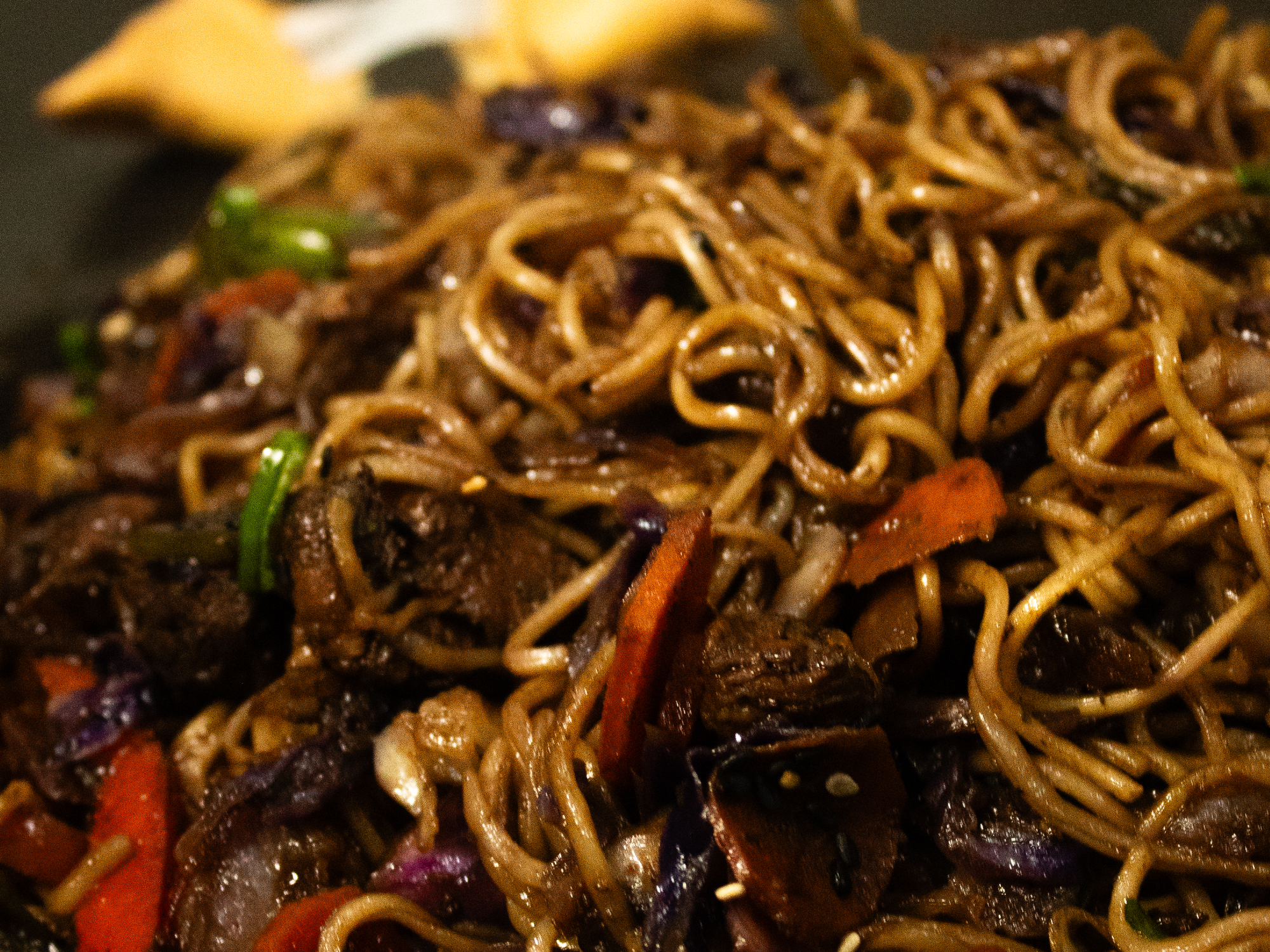 Yakisoba de Carne
