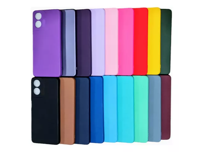 Silicone case colores Motorola/Samsung