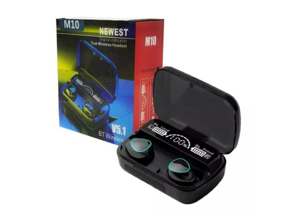 Auriculares inalámbricos con cargador incluido