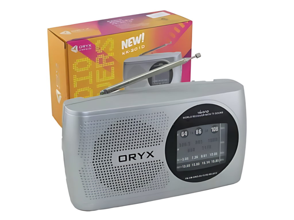 Radio recargable y carga solar