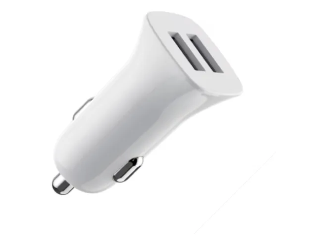 Cargador de auto tipo C (doble)