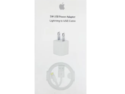 Cargador y cable Lightning