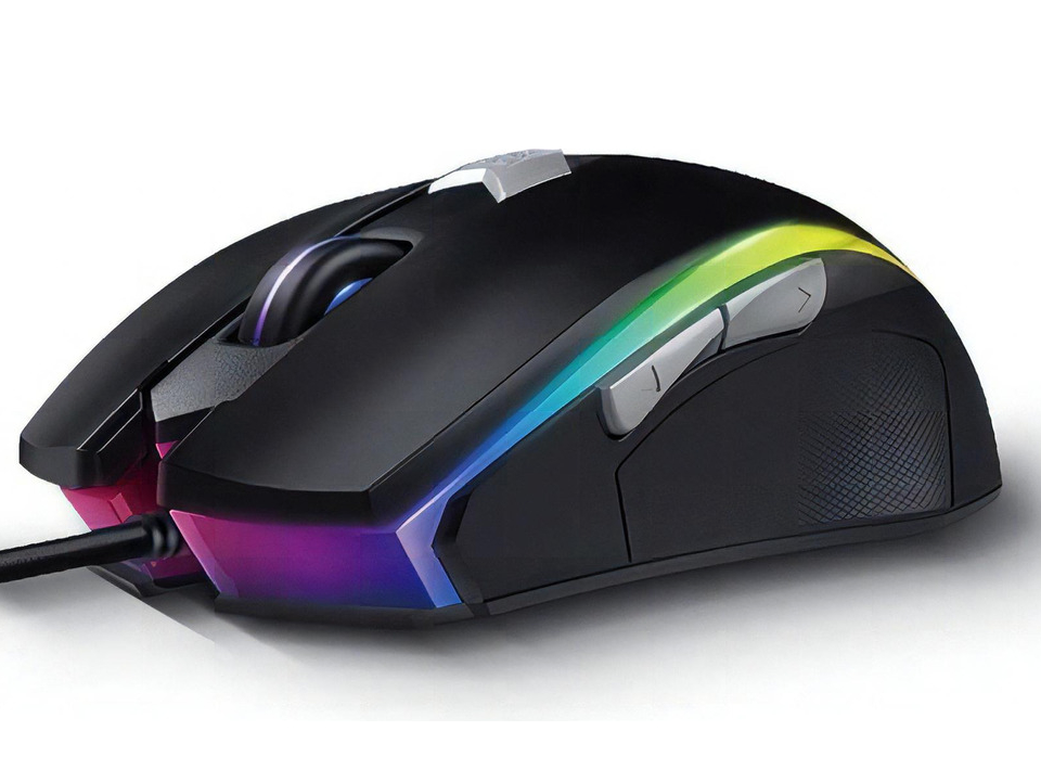 Mouse con cable gamer