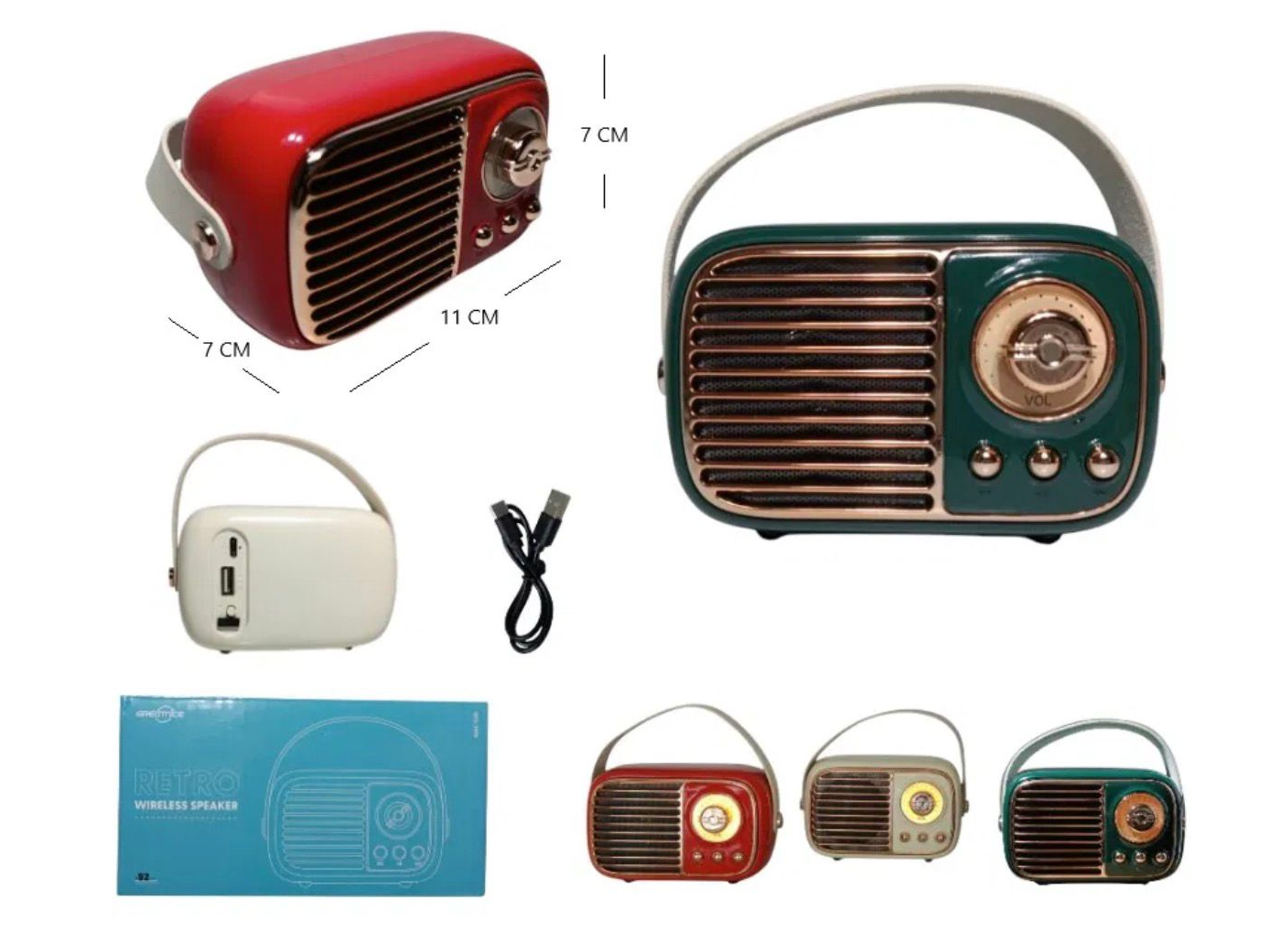 Radio Parlante vintage