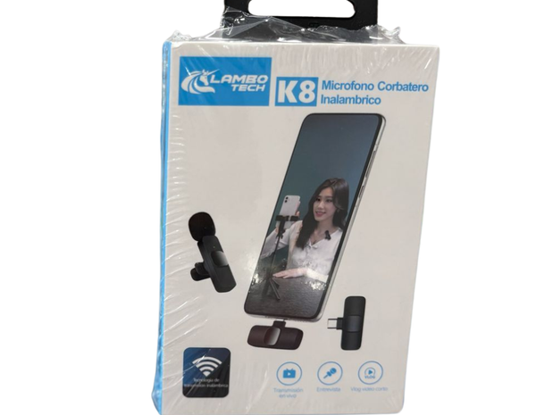 Microfono corbatero inalambrico