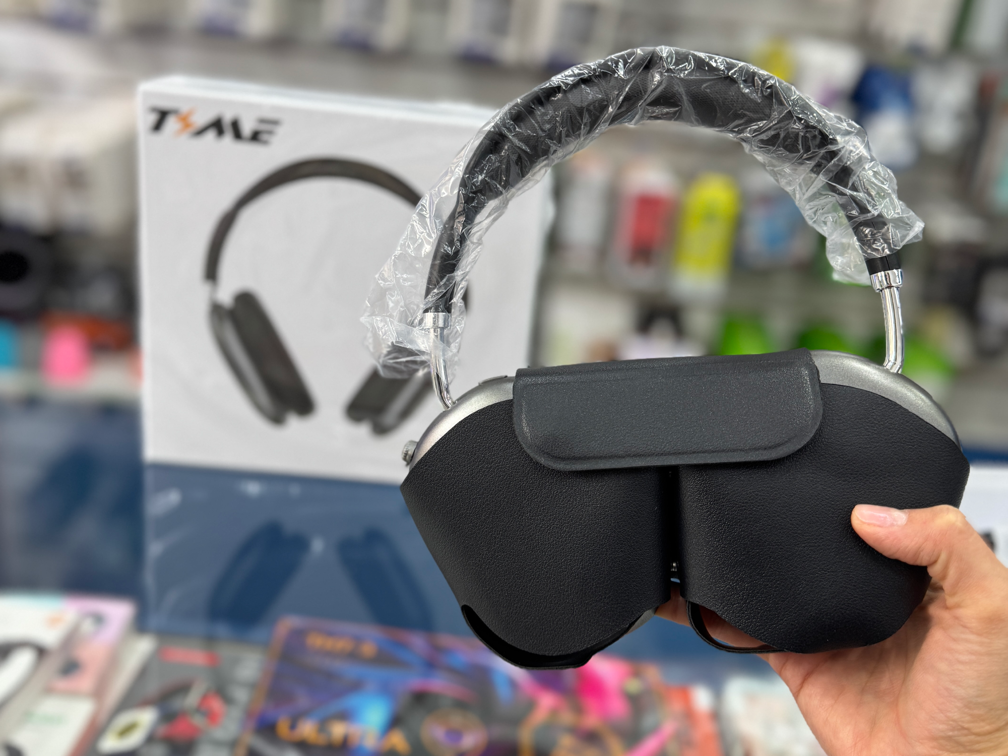 Símil AirPods Max c/funda