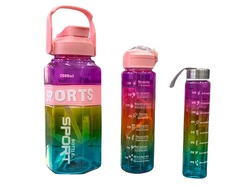 Botellas x3