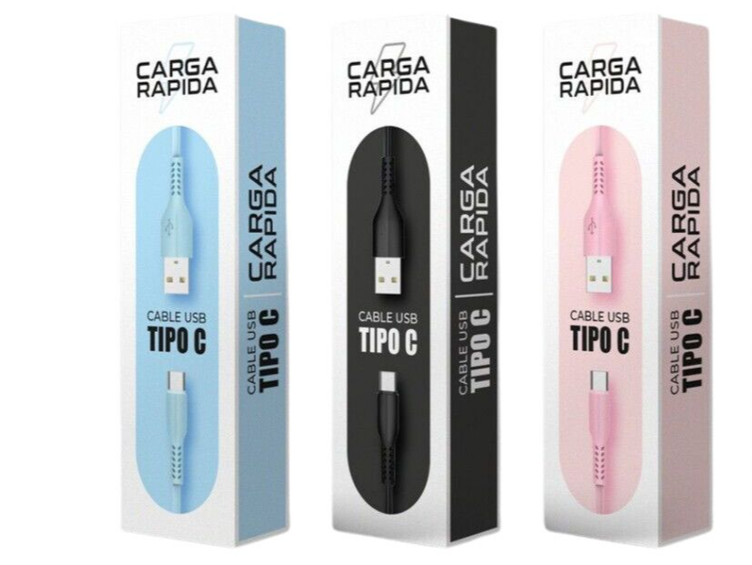 Cable tipo C carga rapida