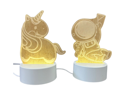 Velador astronauta/unicornio