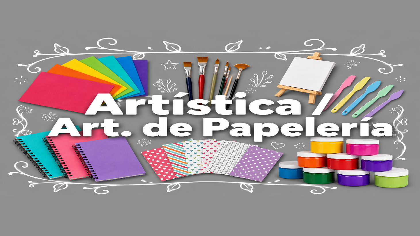 Artística / Art. de Papelería 🖌️🎨🖼️
