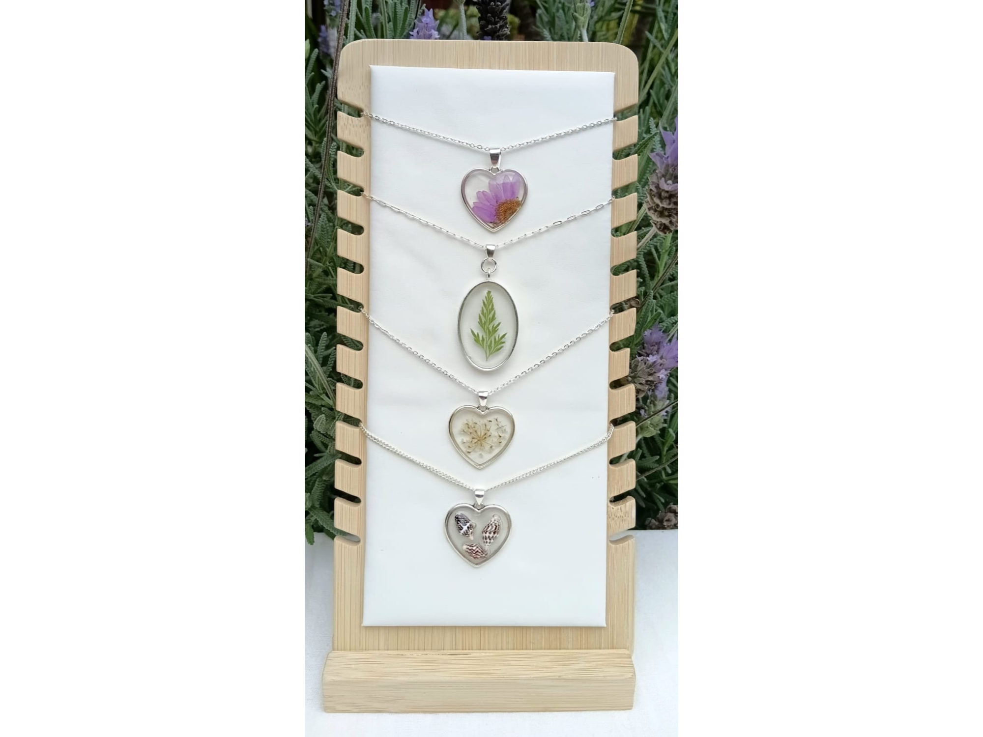 Collares Artesanales Botánicos! 🌺🌸🌻