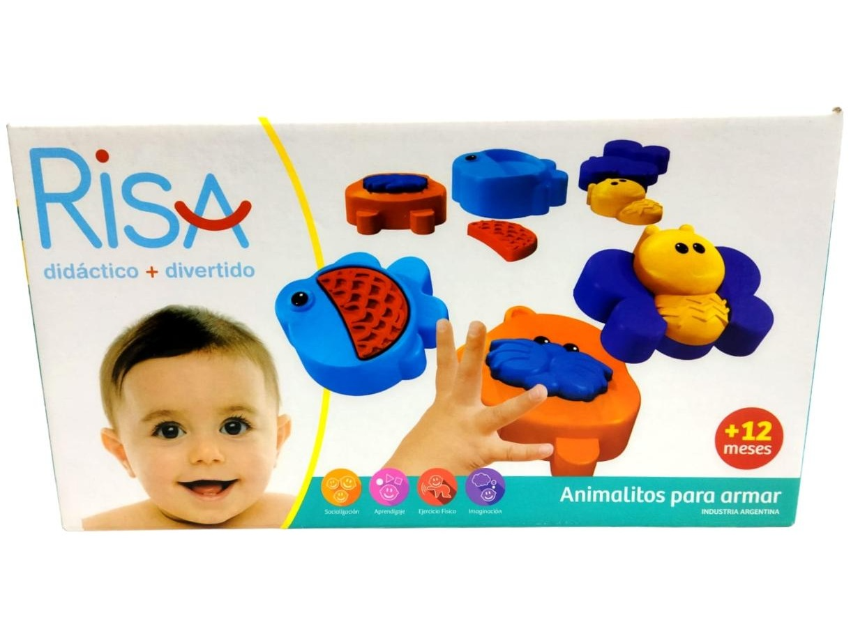 13) Animalitos para armar 🐡🐻🦋