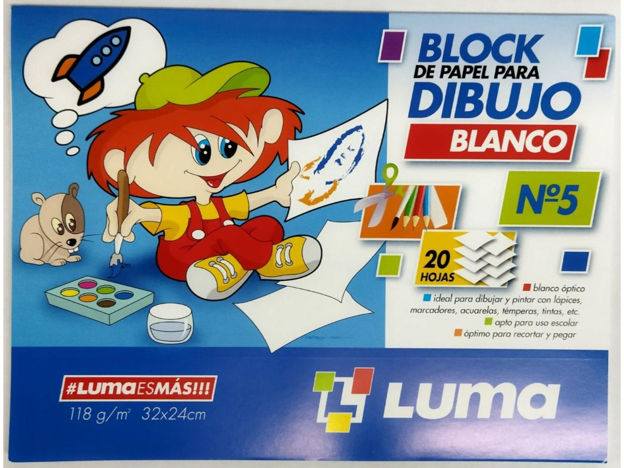 ▪️Block Luma Blanco 📓