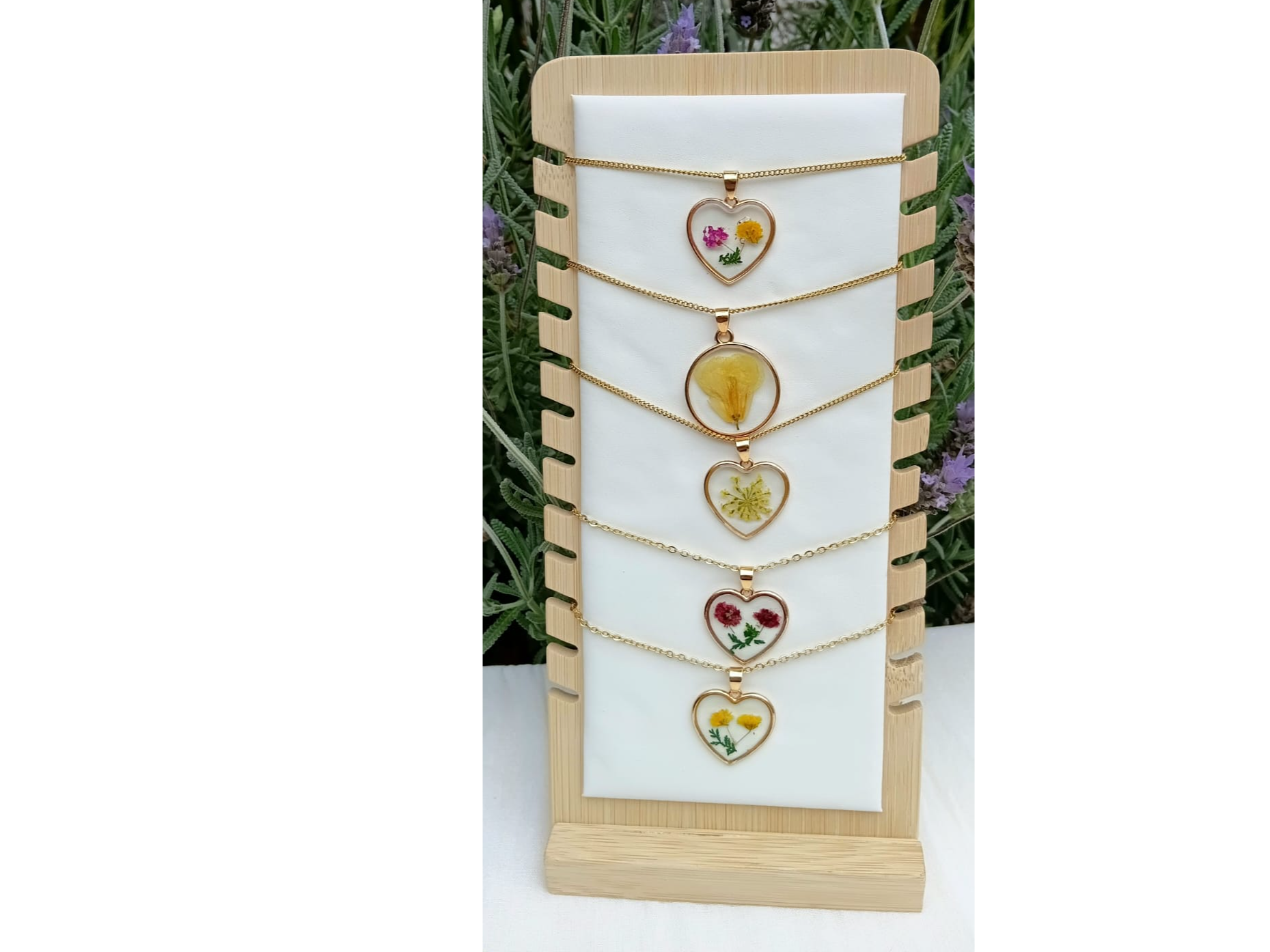 Collares Artesanales Botánicos! 🌺🌸🌻
