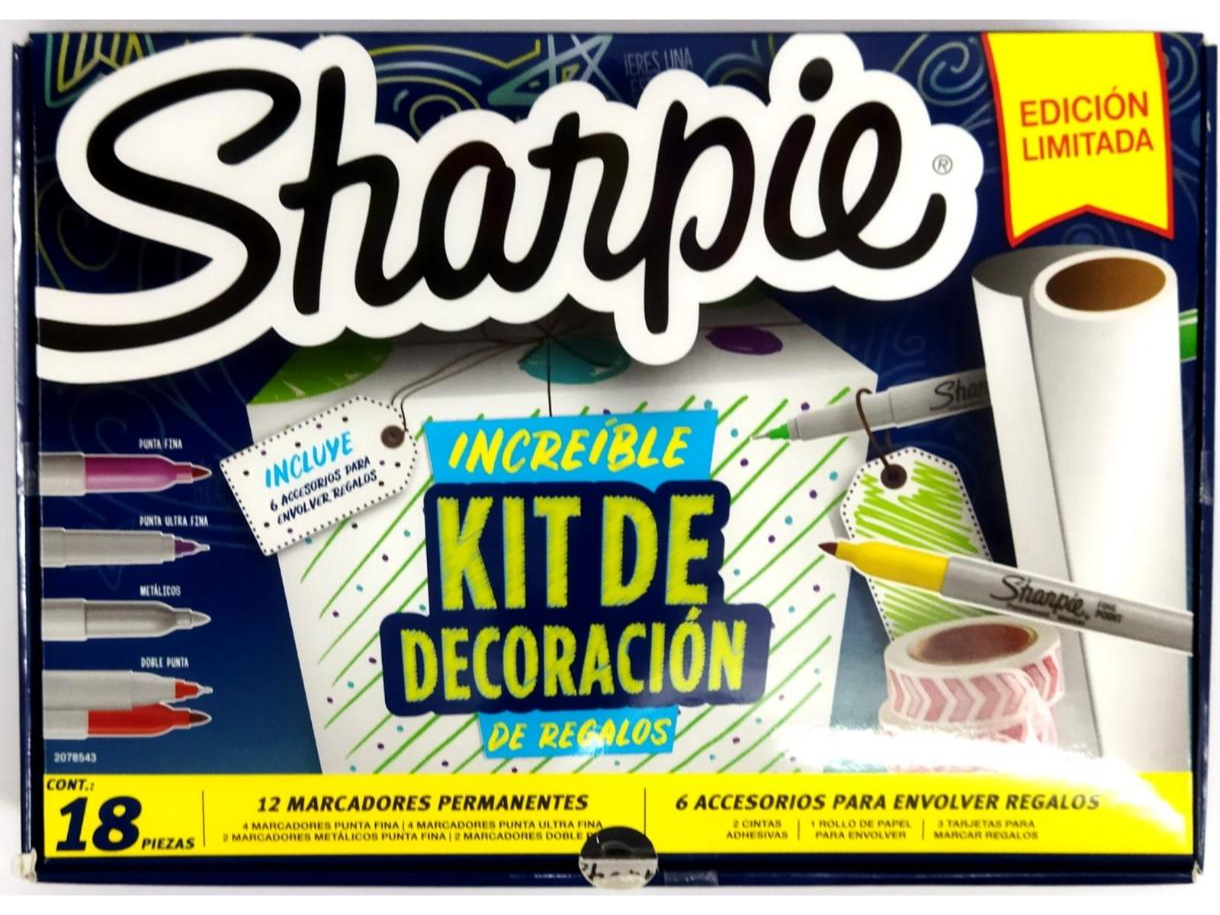 ▪️Kit Sharpie x18 piezas ✍️