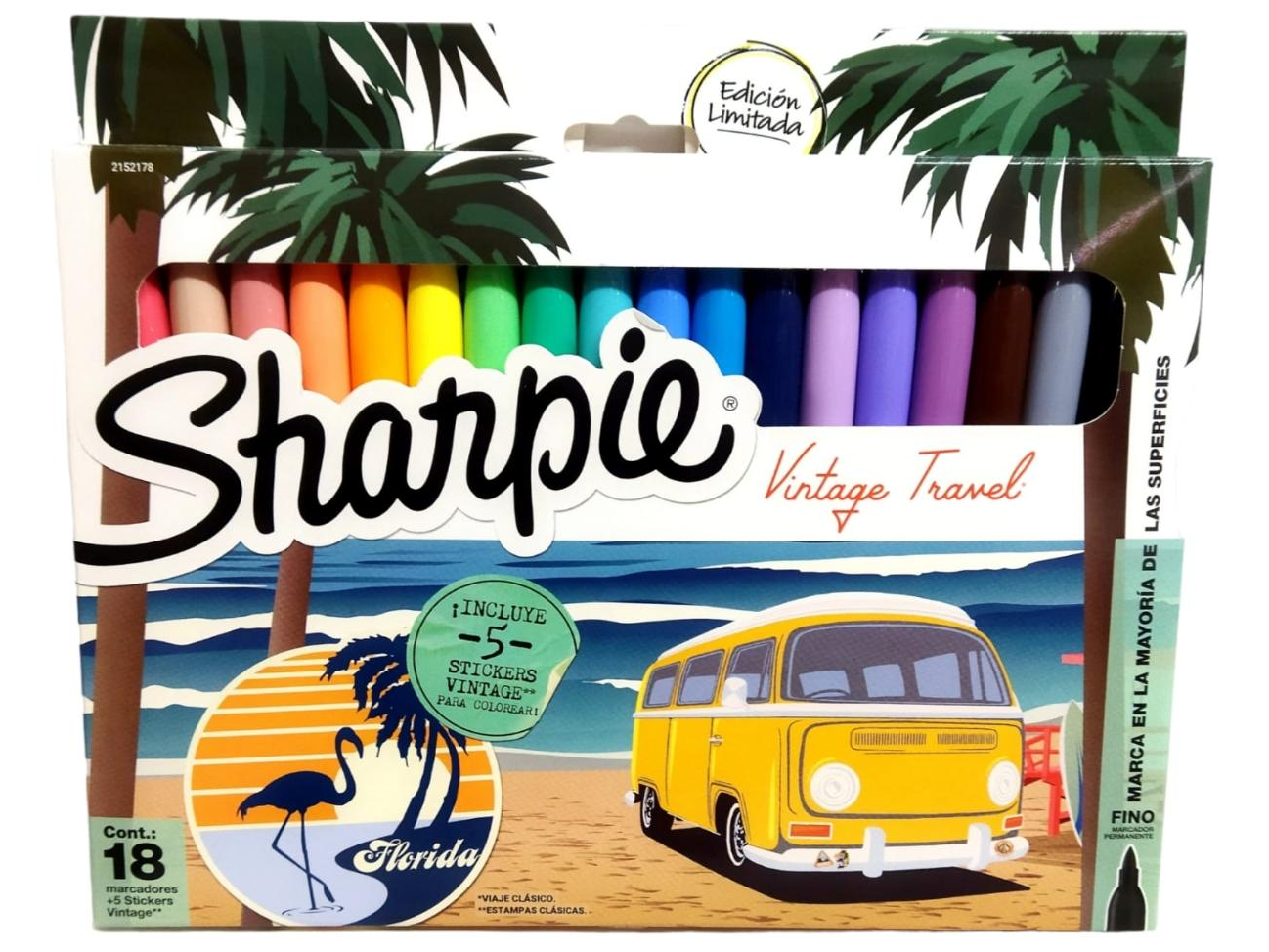 ▪️Sharpie Vintage Travel  ✍️