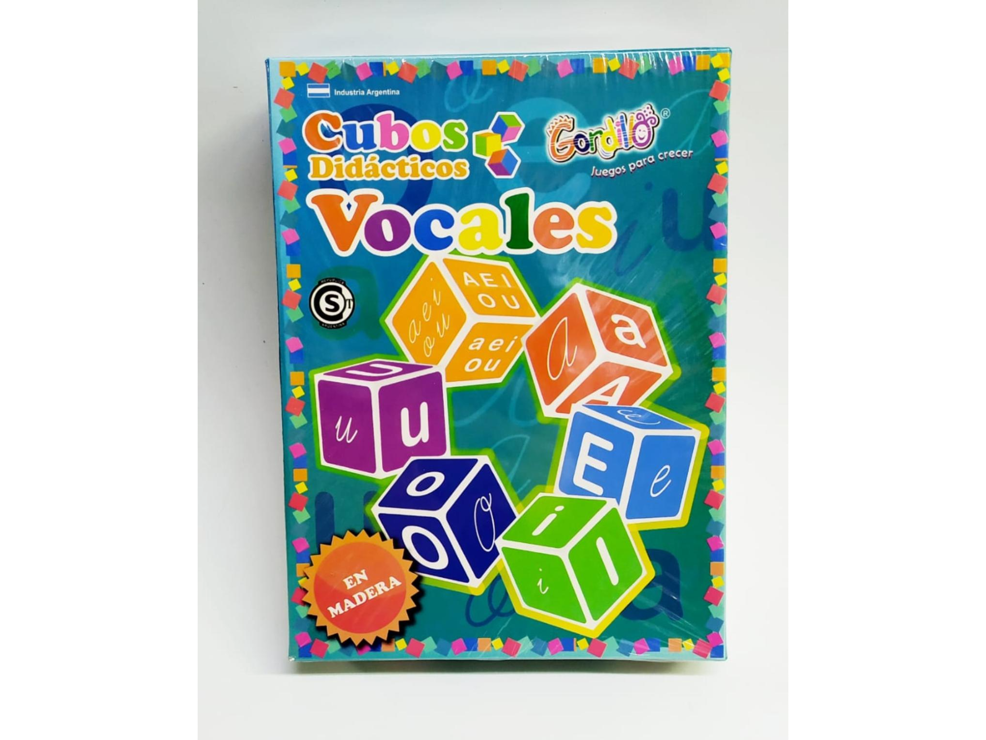 7) Cubos didácticos vocales 🧊