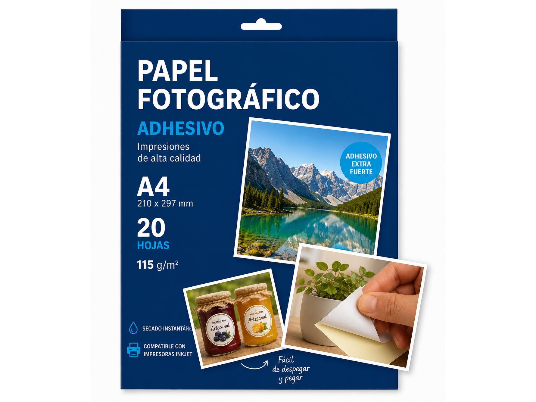 Impresiones en Papel Foto Adhesivo 🖨️
