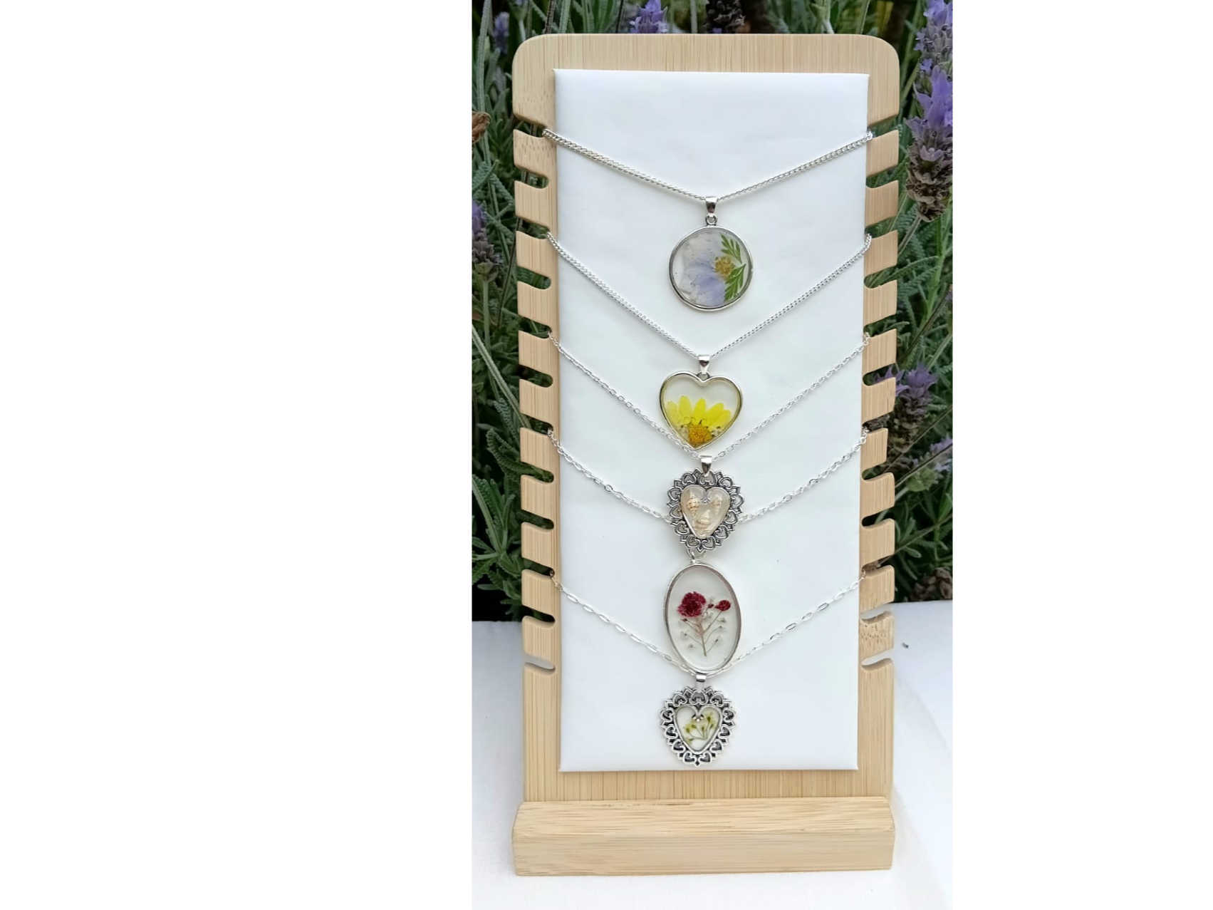 Collares Artesanales Botánicos! 🌺🌸🌻